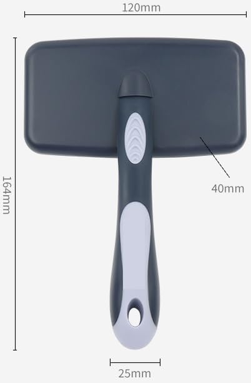 Poodle Brush for Grooming,Slicker Dog Brush for Goldendoodle,Dog Grooming Brush,Pet Dog Slicker Brush for Long Haired Dogs,Removes Loose Hair (Style 1, One Size) image number 1