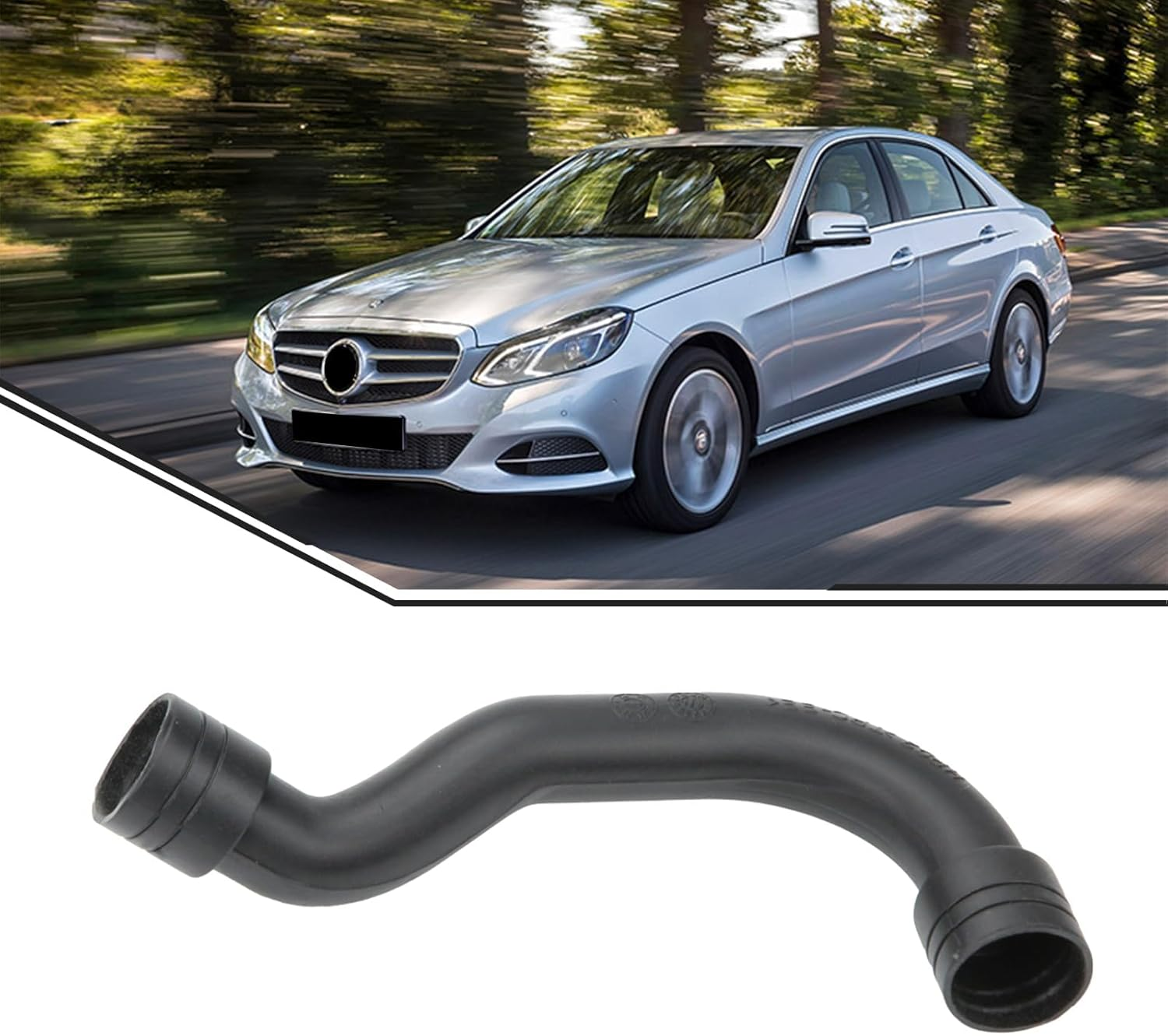 BINB ROAD Turbo Intake Pipe Repair Mini Hose 2710901929 Compatible with Mercedes Benz C180 C200 C260 E200 E260 CGI SLK200 M271 W204 W212 W172 image number 4