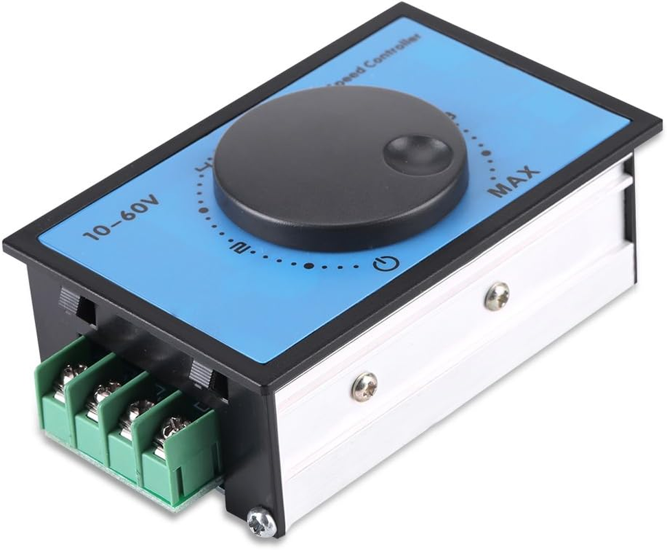 Motor Speed Controller, 20A 10-60V 12V 24V 36V 48V PWM DC Motor Speed Controller Regulator Switch Module PWM Motor Speed Regulator image number 4