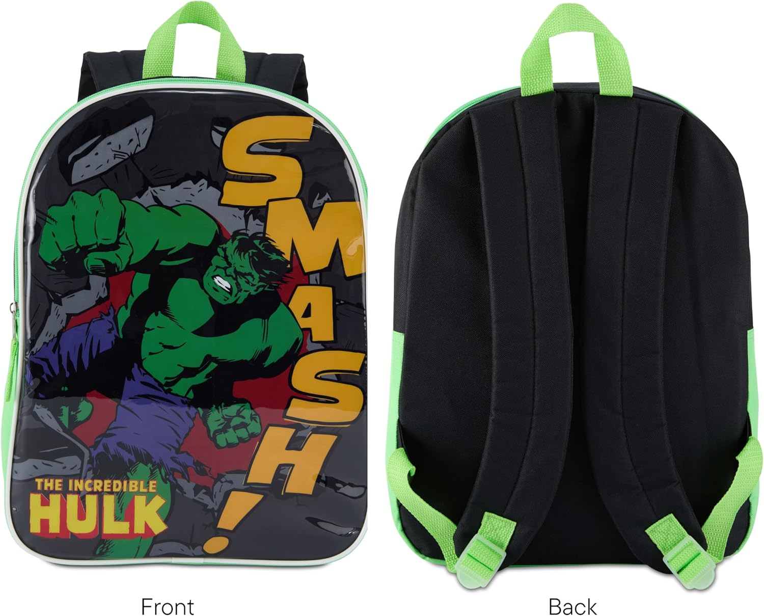 Marvel Backpack for Kids 15&rdquo; | Awesome Bookbag for Boys & Girls Back to School Supplies image number 2