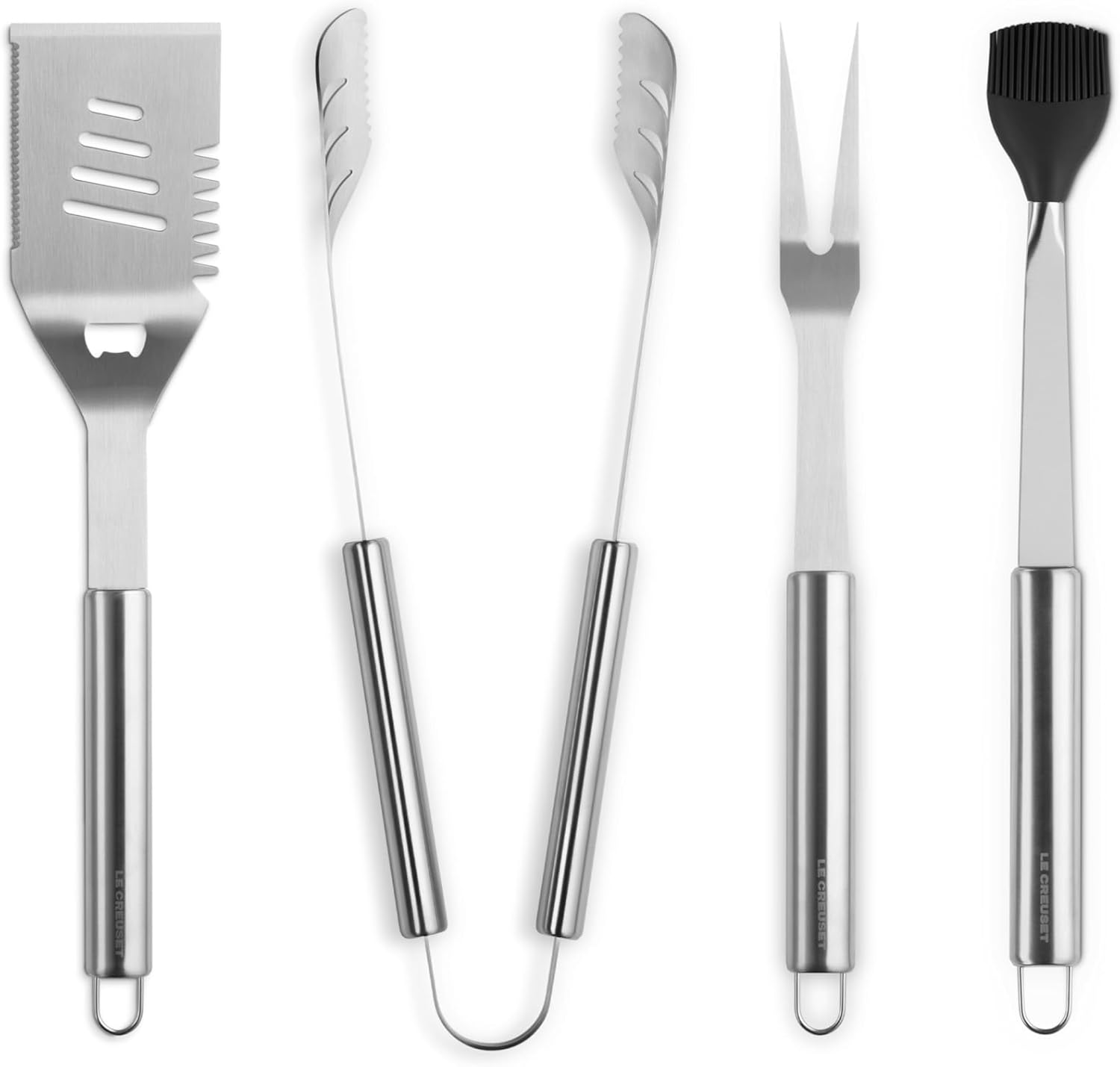 Le Creuset Outdoor 5-Piece Grilling Tools Set image number 4