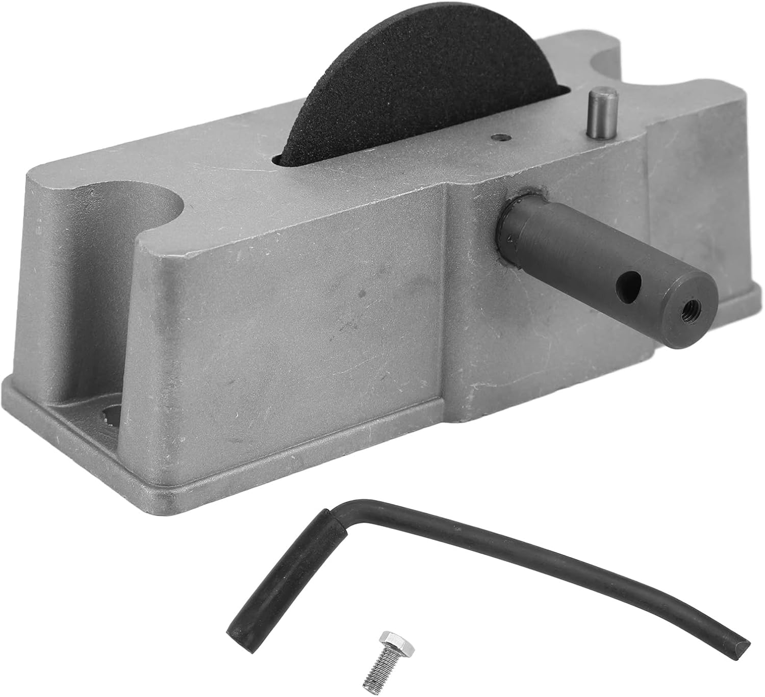 Manual Piston Ring Filer, 66785 66786 Aluminum Alloy Waterproof Piston Ring Grinder Piston Ring Clearance Adjustment Tool with 120 Grit Carbide Grinding Wheel for Piston Repairing image number 4