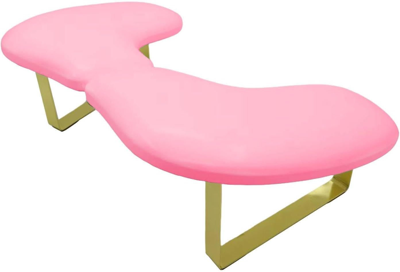 Perfk Nail Arm Rest Soft Comfortable Manicure Table Mat Nail Art Accessories Rest Cushion 15&deg; Slant for Manicurist Gift, Pink - Pink image number 5