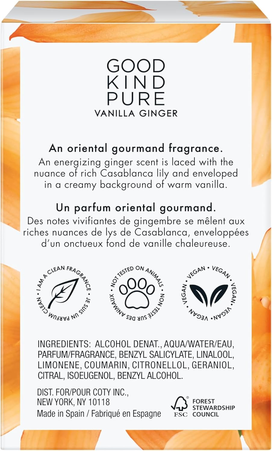 Good Kind Pure Vanilla Ginger Body Mist for Women 250 Ml image number 3