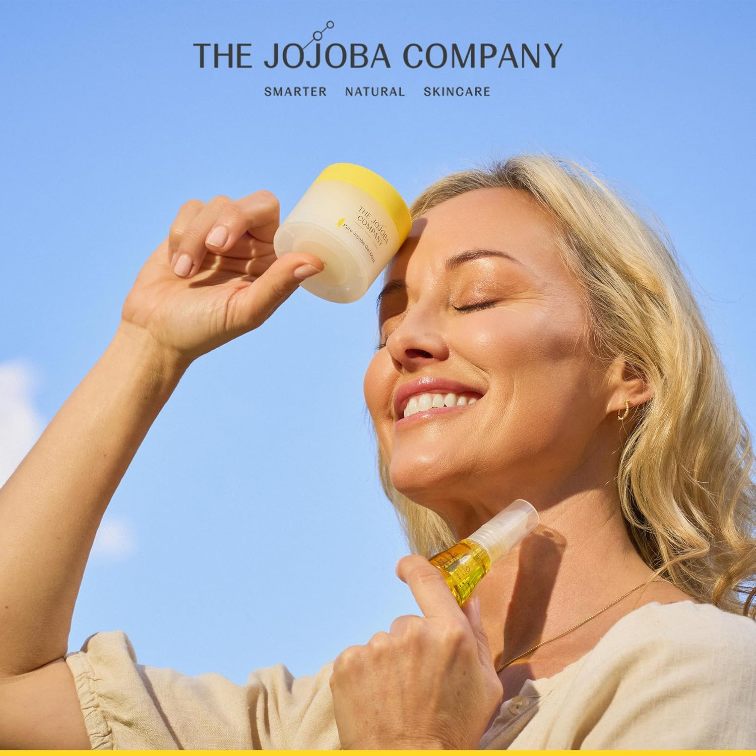 Jojoba Pure Gel Mask with Jd Lusteris Hydrating Overnight Face Mask for Dry & Sensitive Skin 3.4Oz image number 6