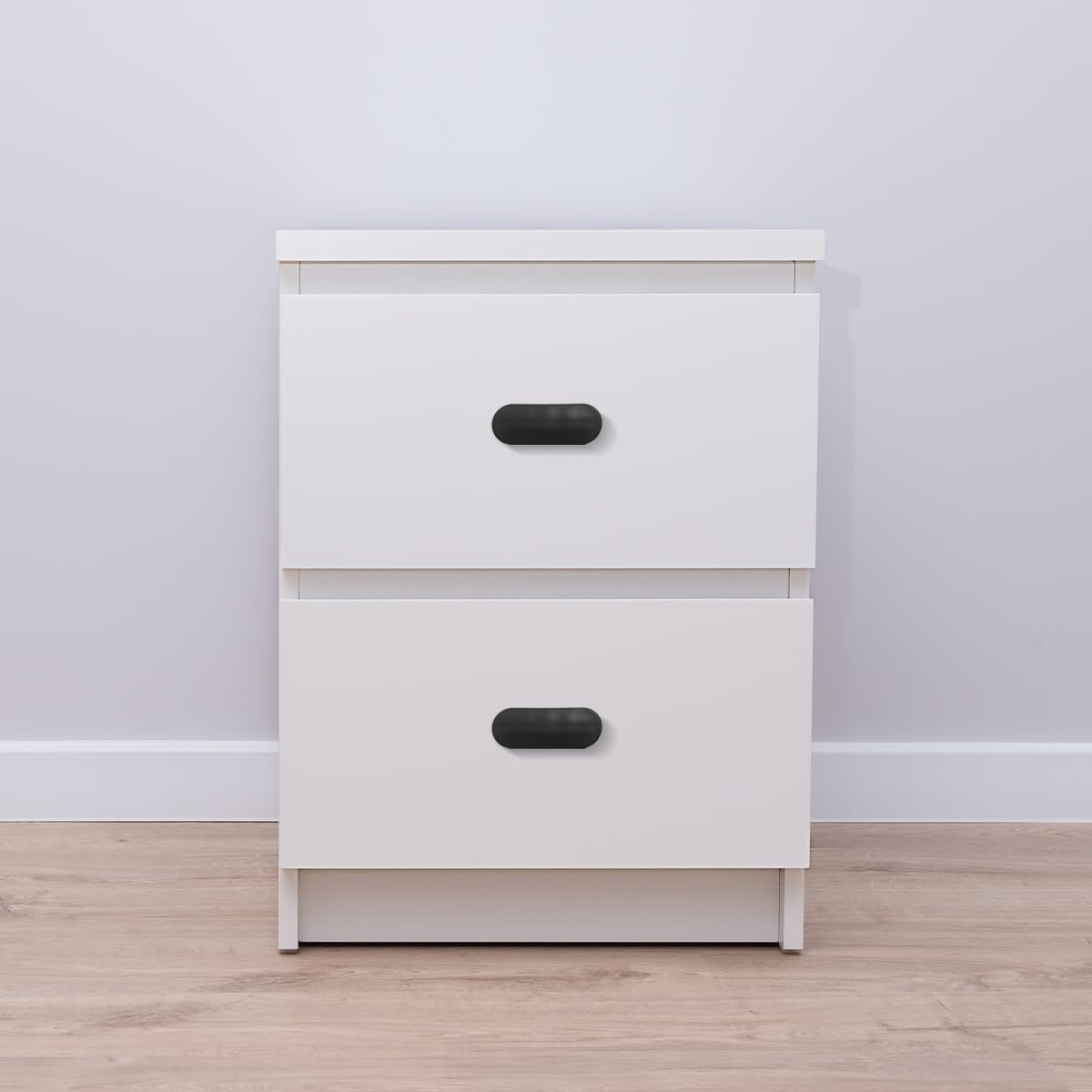 NILLOS Adhesive Cabinet Handles, 4 PCS Self-Adhesive Pull Handles for Kitchen, Cabinet, Drawer, Window (Black) image number 6