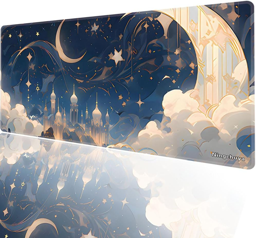 Mouse Pad, Large Desk Mat on Top of Desk Keyboard Playmat, 23.6X11.8In Extended Mouse Pad for Work, Game, Office, Home (6030 Dragonnew)