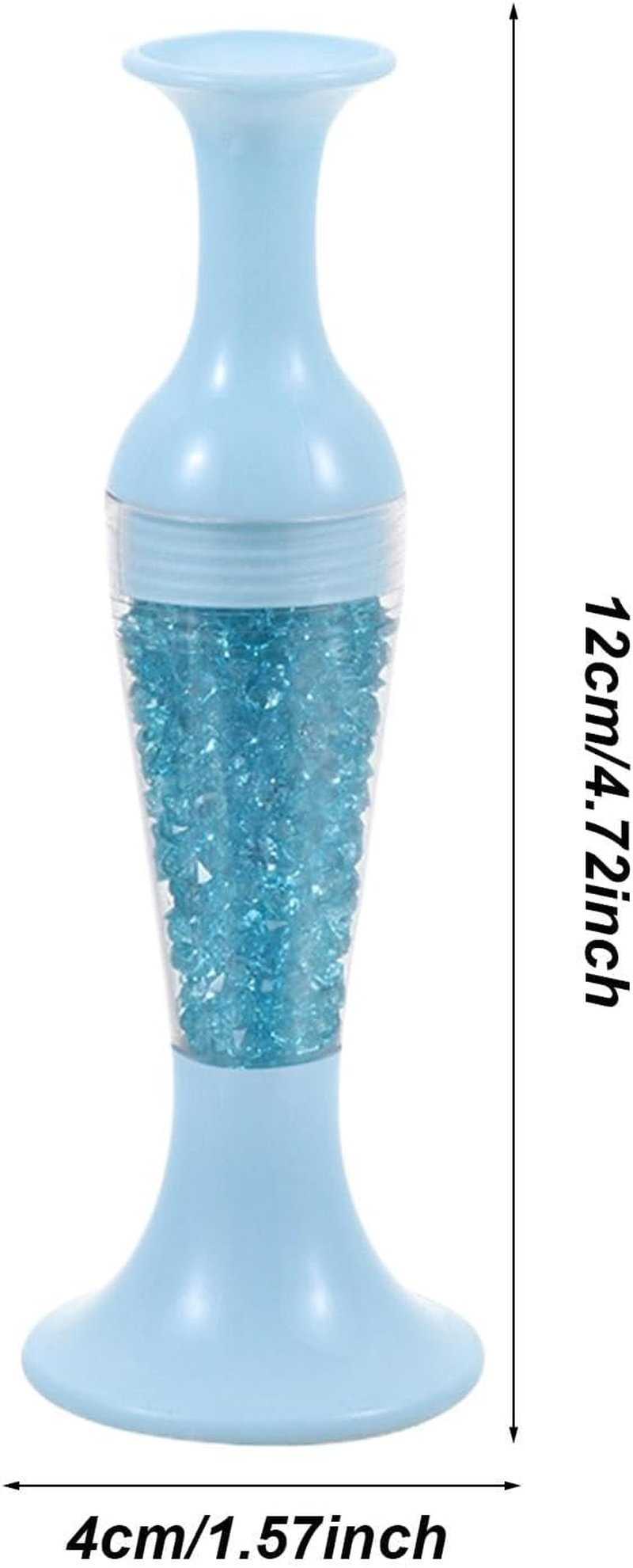 Gem Art Pens - Nail Point Gem Dotting Tool - Comfortable Grip Gem Art Accessories Pens, Flower Pot Shaped Point Drill Pen for Nail Crafts Making image number 5