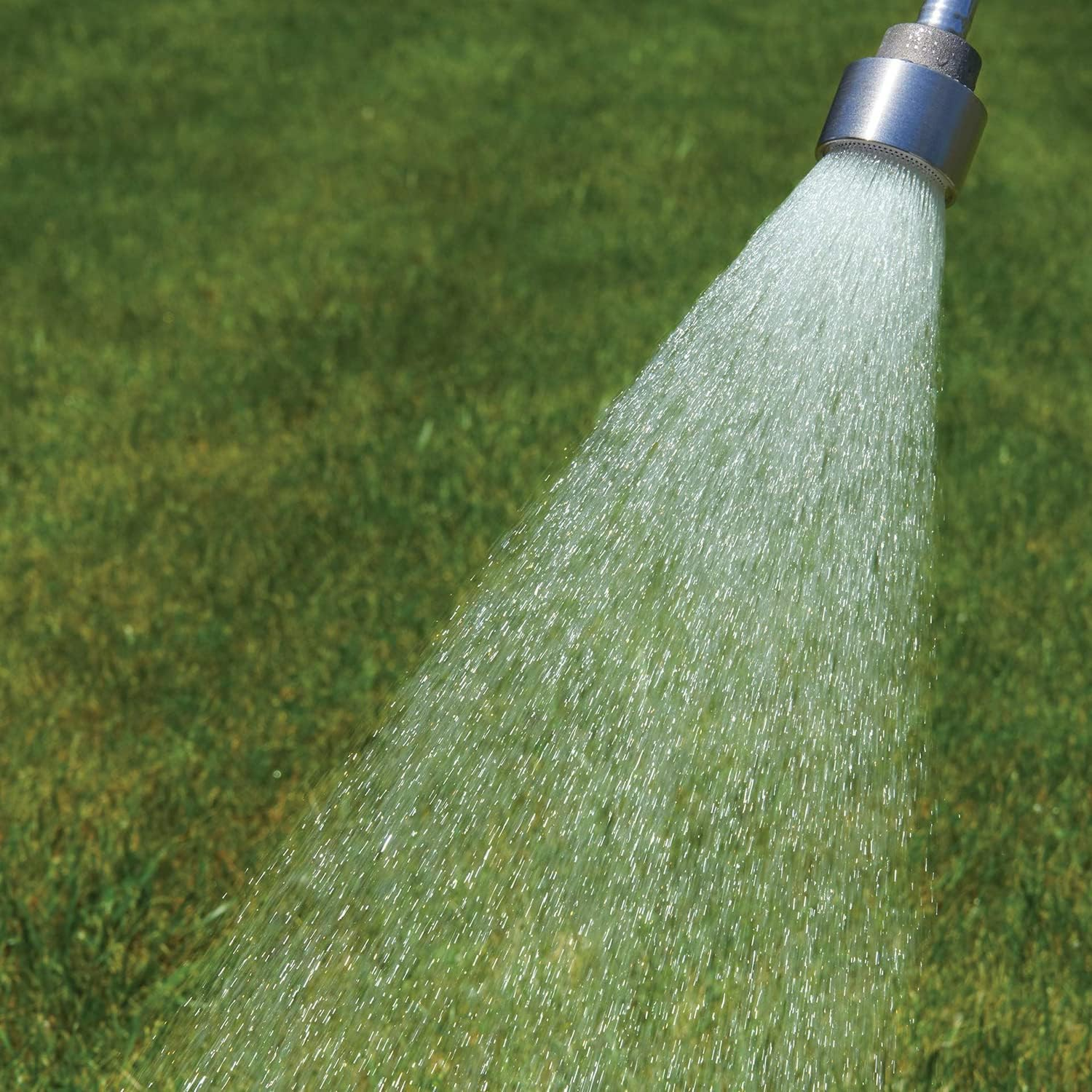 18-Inch Soft Rain Watering Wand with Shut off Valve, Lightweight and Durable Metal Gentle Watering Wand Perfect for Hanging Baskets, Planters, Garden, Shrubs and Seedbed image number 3