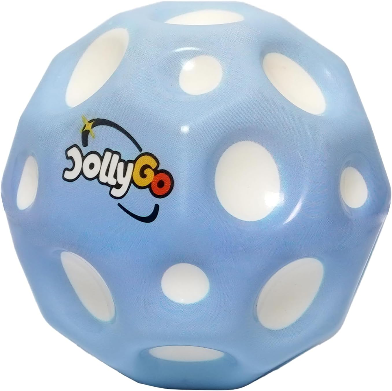 Original Moonball 9.5 Cm Big Moon Ball Super High Bouncy Lightweight PU Material Bouncy Balls for Children and Pets Interactive Toy Stress Relief Bouncy Balls for Children Outdoor