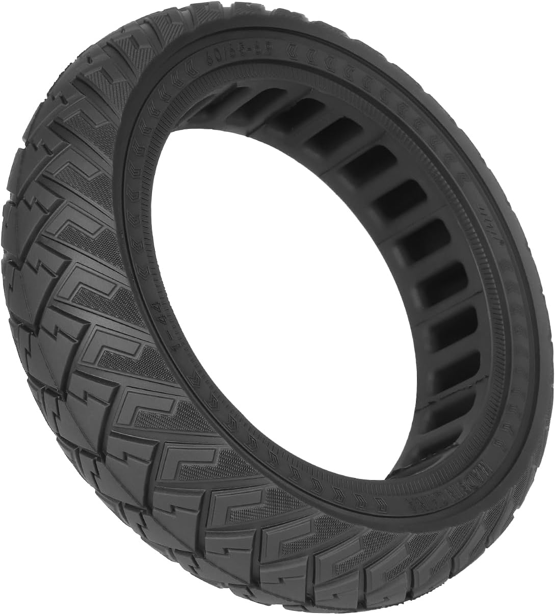 Prodrocam 60/65-6.9 Solid Rubber Tyres for Ninebot Max G2 G2D G2E G65 Scooter 10 Inch Offroad Full Tyres Front/Rear Wheels Replacement Accessories, 2 Pack image number 3
