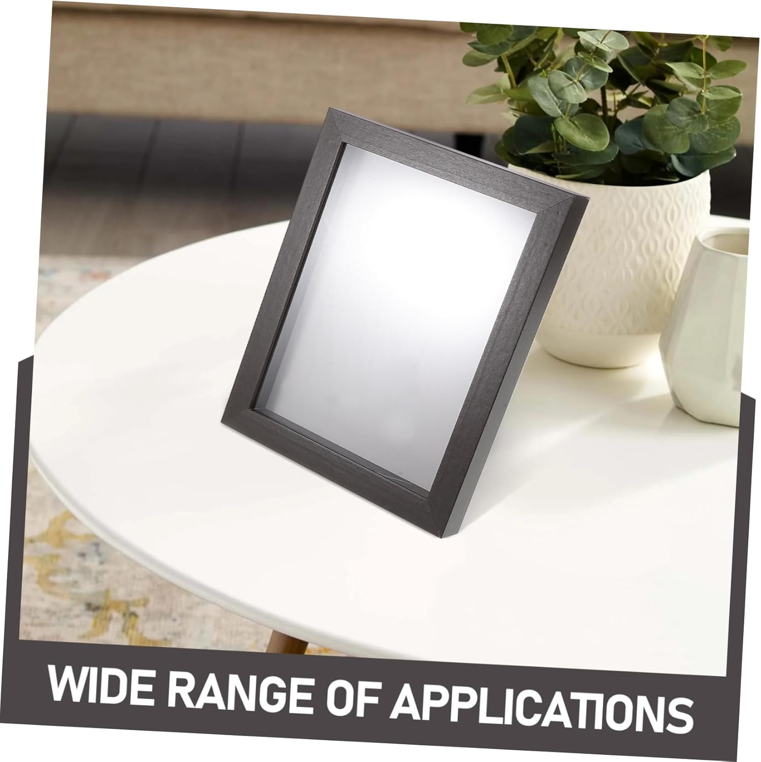 VICASKY Handprint Footprint Keepsake Frame Newborn Shower Memory Kit Nursery Decor image number 4