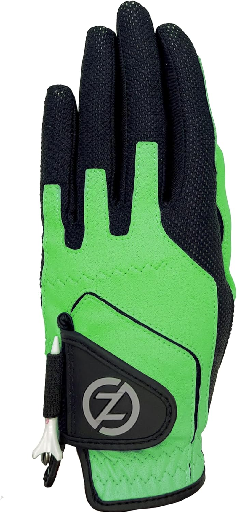 Zero Friction Junior Compression-Fit Synthetic Golf Gloves, Universal Fit One Size