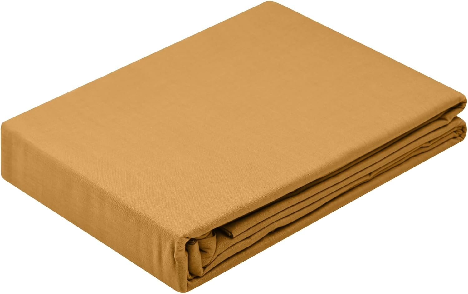 STOF Duvet Cover - Size 240 X 220 Cm - 100% Organic Cotton - Quality - Oeko-Tex Certified - Colour Curry - Model Horizon - Bed Linen for Home, Soft and Comfortable image number 2