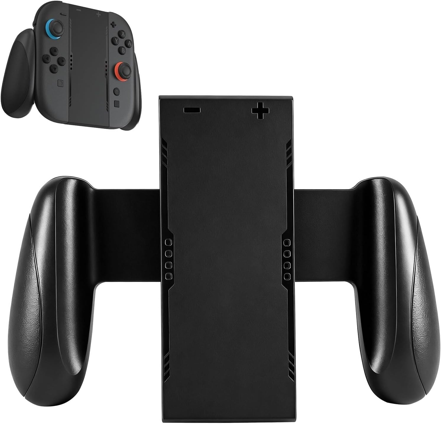 Crspexil Grip Holder for Switch 2 Joy Grip，Joy-Con Controller Grip，Nintendo Switch 2 Accessories, Reinforced with Silicone, Restoring the Beauty of Bare Metal image number 2