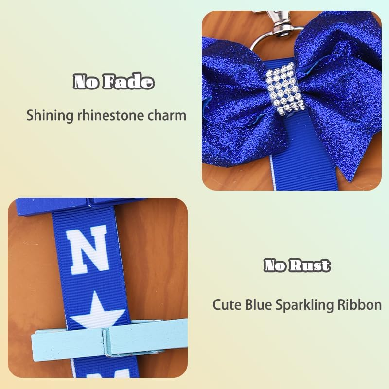 Pin Me Ribbon for Cheer Bag Backpack Cheer Stuff for Girls Daughter Birthday Graduation Gifts for Niece Cheerleader Keychains image number 4