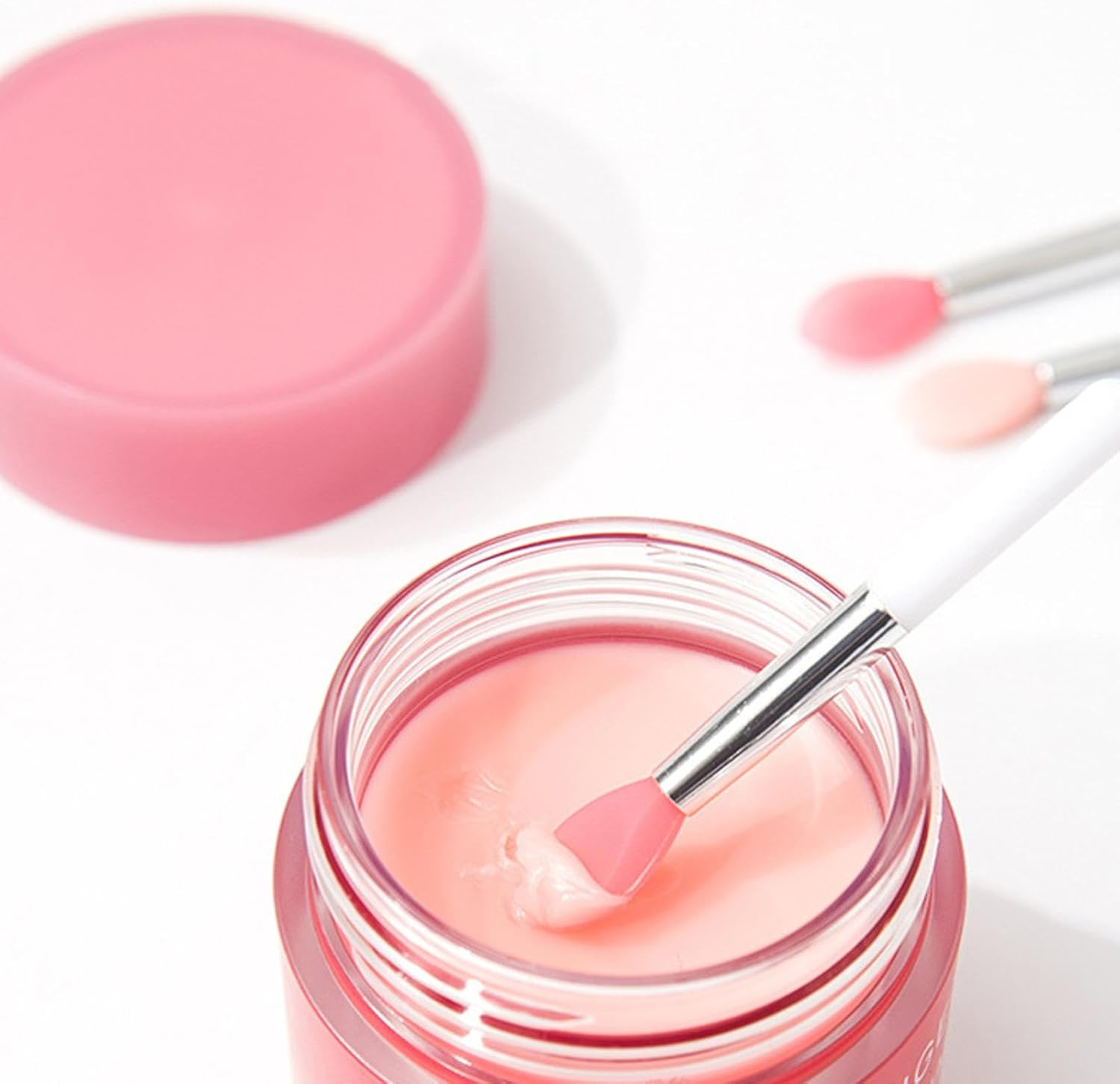 Lipstick Applicator Wand, Lip Brush for Lipstick - Lip Brush Applicator Lip Gloss Drip Applicator - Lip Balm Applicator Lipstick Applicator, Silicone Lip Wand Small Lip Smudge Brush image number 1