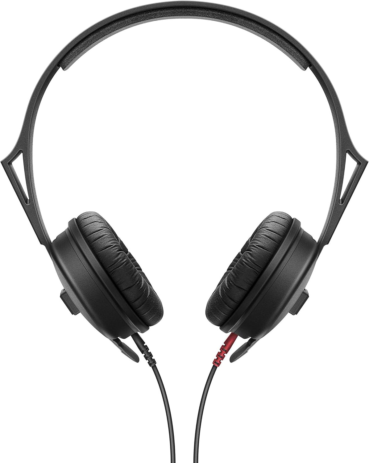 Sennheiser HD 25 Light Lightweight On-Ear DJ & Monitoring Headphones Robust Single Headband Design 1.5 M Removable Cable on Both Sides & 1/4 Inch Jack Adapter Included Black (508664) image number 2
