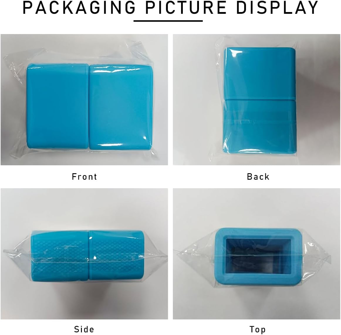 Augeny 2PCS Seat Belt Buckle Holder, Silicone Auto Rear Seatbelt Buckle Booster to Makes Receptacle Stand Upright for Easy Access, Universal Vehicle Seatbelt Buckle for Kids (Blue) image number 3