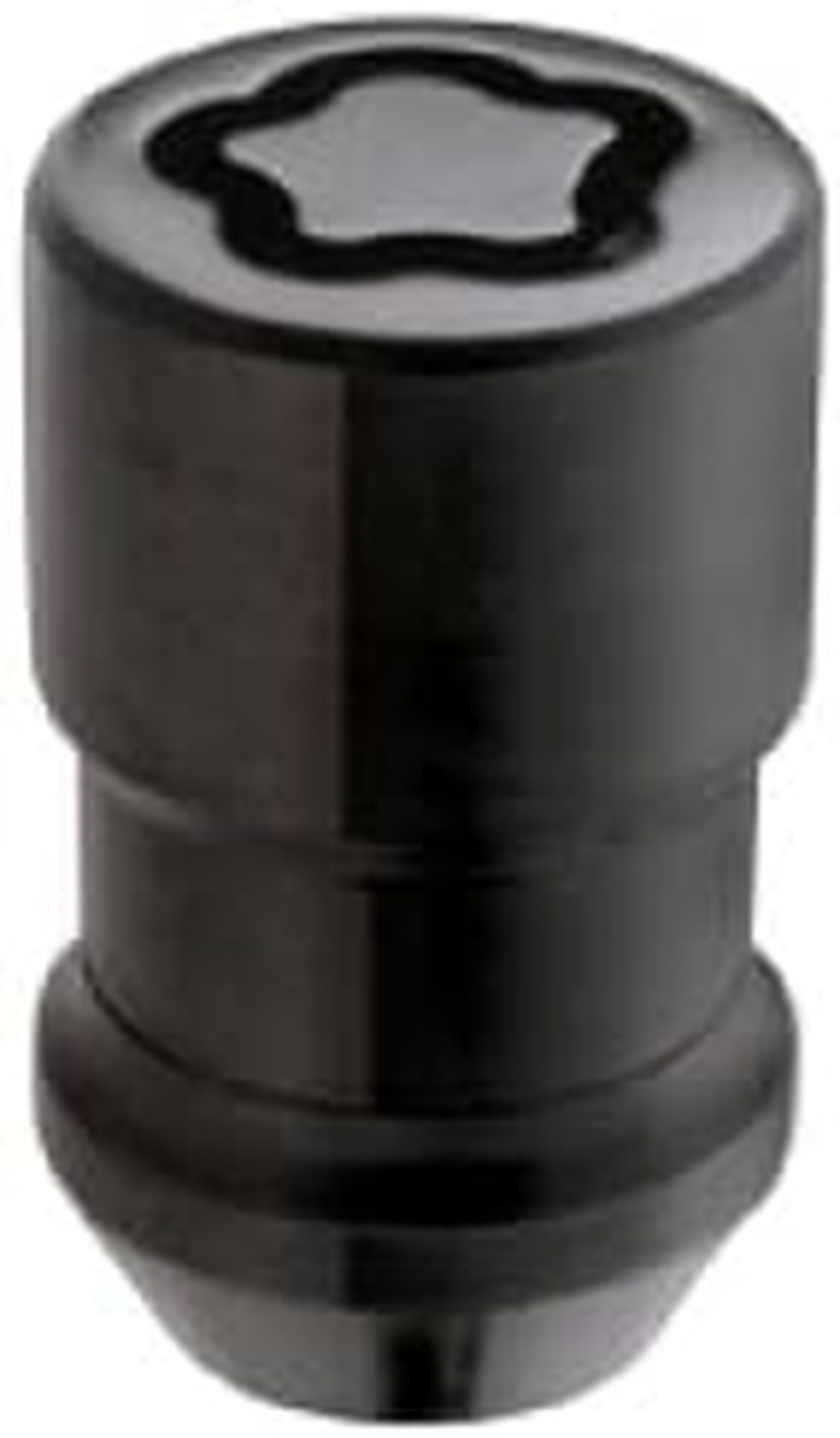 Mcgard 24548 Black Cone Seat Wheel Locks(1/2"-20 Thread Size) - Set of 5