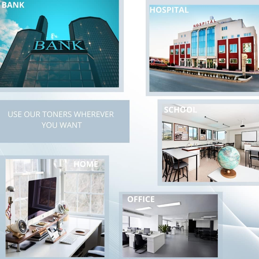 Replacement Toner Compatible with CF226A (26A) ? High-Quality Black Cartridge for Laser Printers image number 3