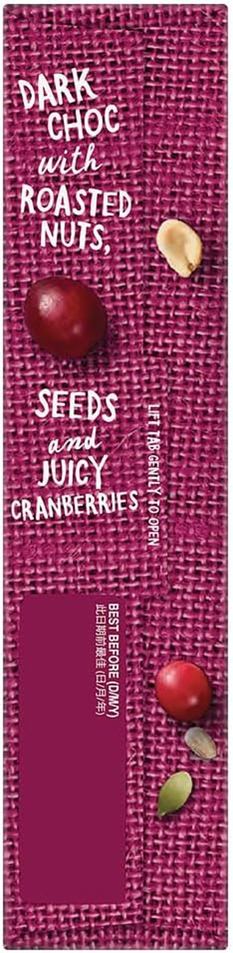 Carman'S Protein Bars Dark Choc & Cranberry Gluten Free 6X200G (Pack of 30) image number 1