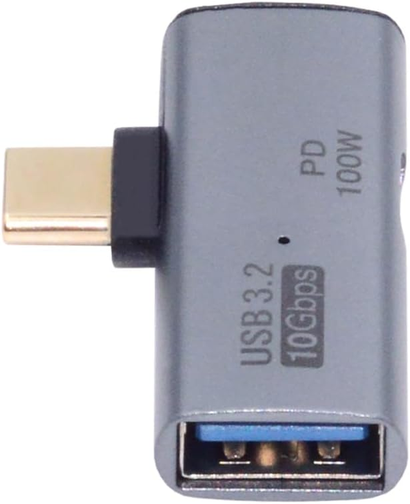 Xiwai 2-In-1 USB-C Type-C to USB 3.0 Female Power Adapter with 100W Charging Port 10Gbps OTG Converter Laptop Tablet Phone image number 5