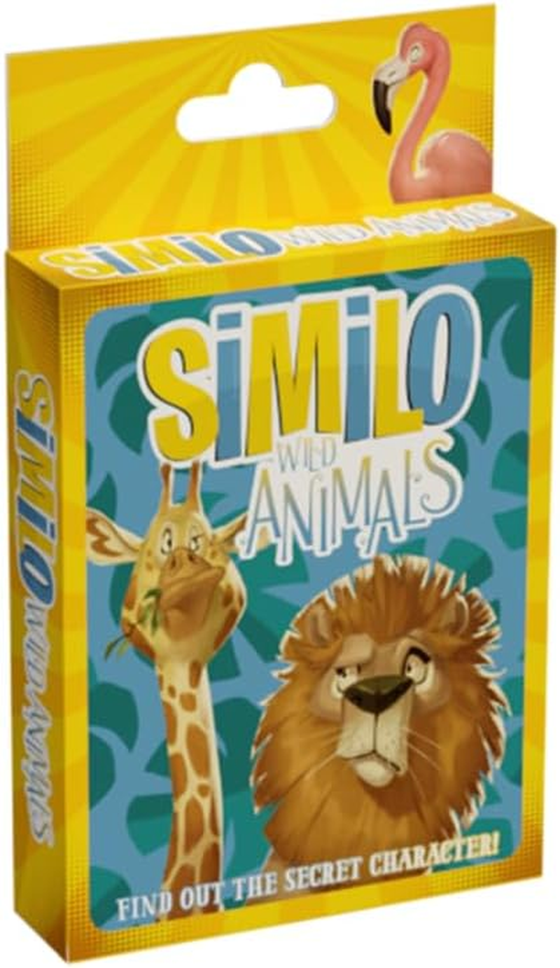 Similo - Wild Animals - Cooperative Card Game for 2-8 Players, Guess the Secret Animal image number 1