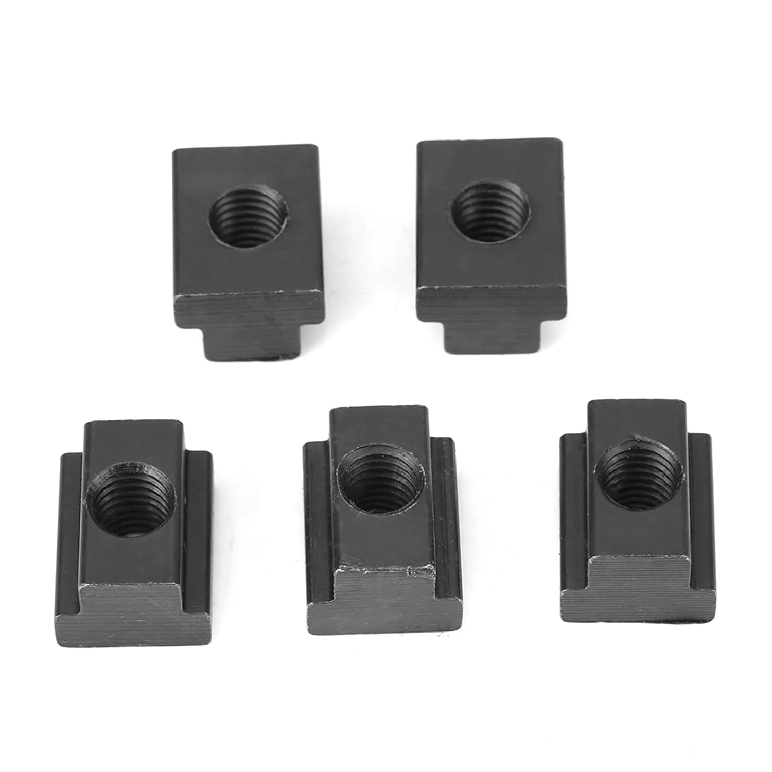 5-Pack of T-Slot Nuts, M8/10 Threads T Slot Nuts for T-Slots in Machine Tool Tables Light Truck Chassis Rail (M10) image number 6