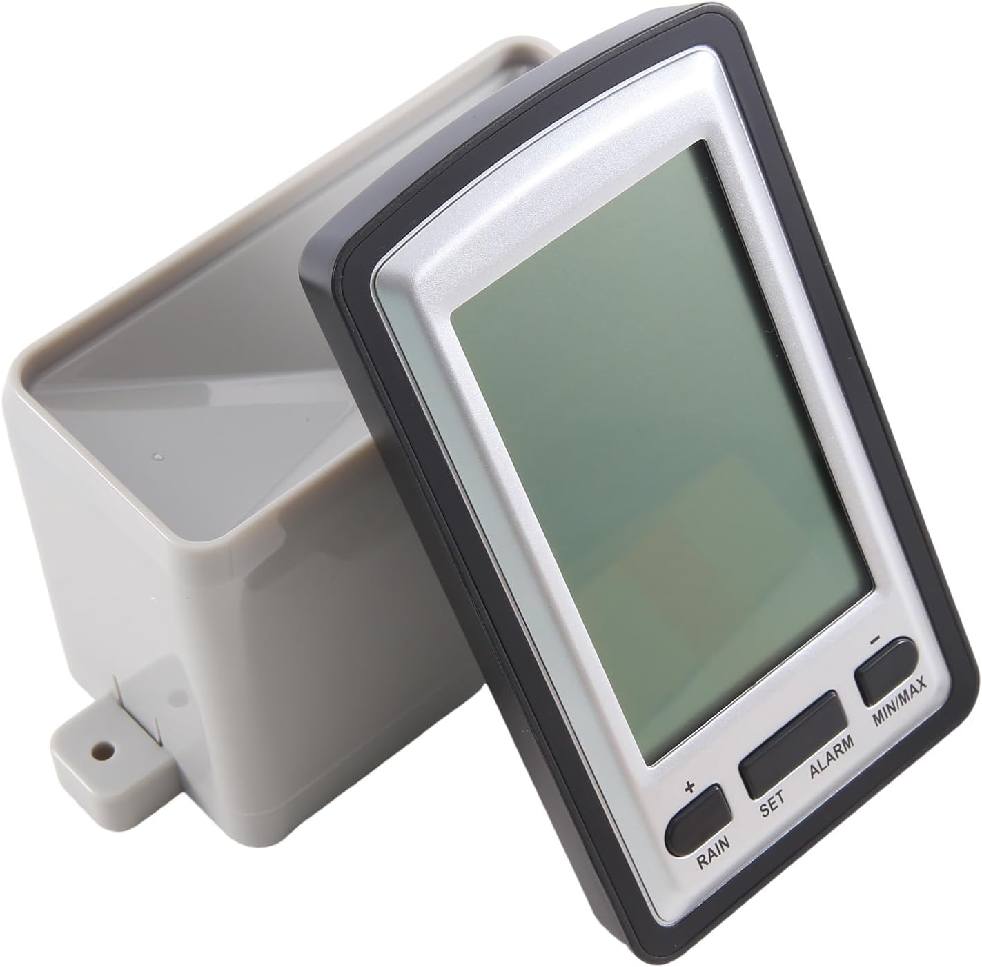 Wireless Rain Meter Gauge Weather Station Indoor/Outdoor Temperature Recorder image number 6