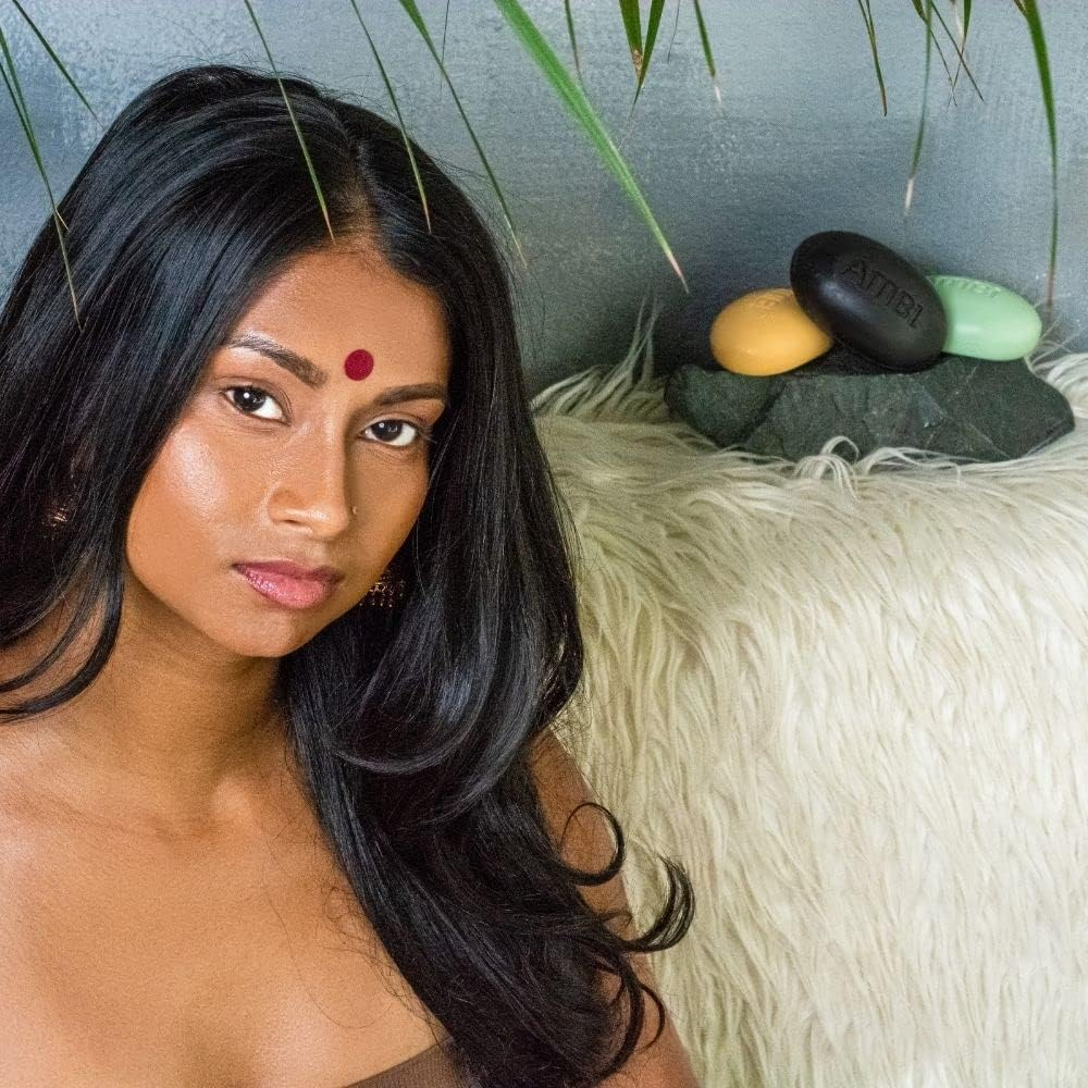 Ambi Skincare Black Soap with Shea Butter, 3.5 Oz (Pack of 6) image number 3