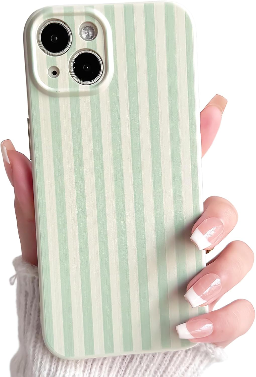 Lovmooful Compatible for Iphone 11 Pro Max Case Cute Color Striped with Aesthetics Design for Girls Women Soft TPU Shockproof More Protective Girly for Iphone 11 Pro Max Case-Blue