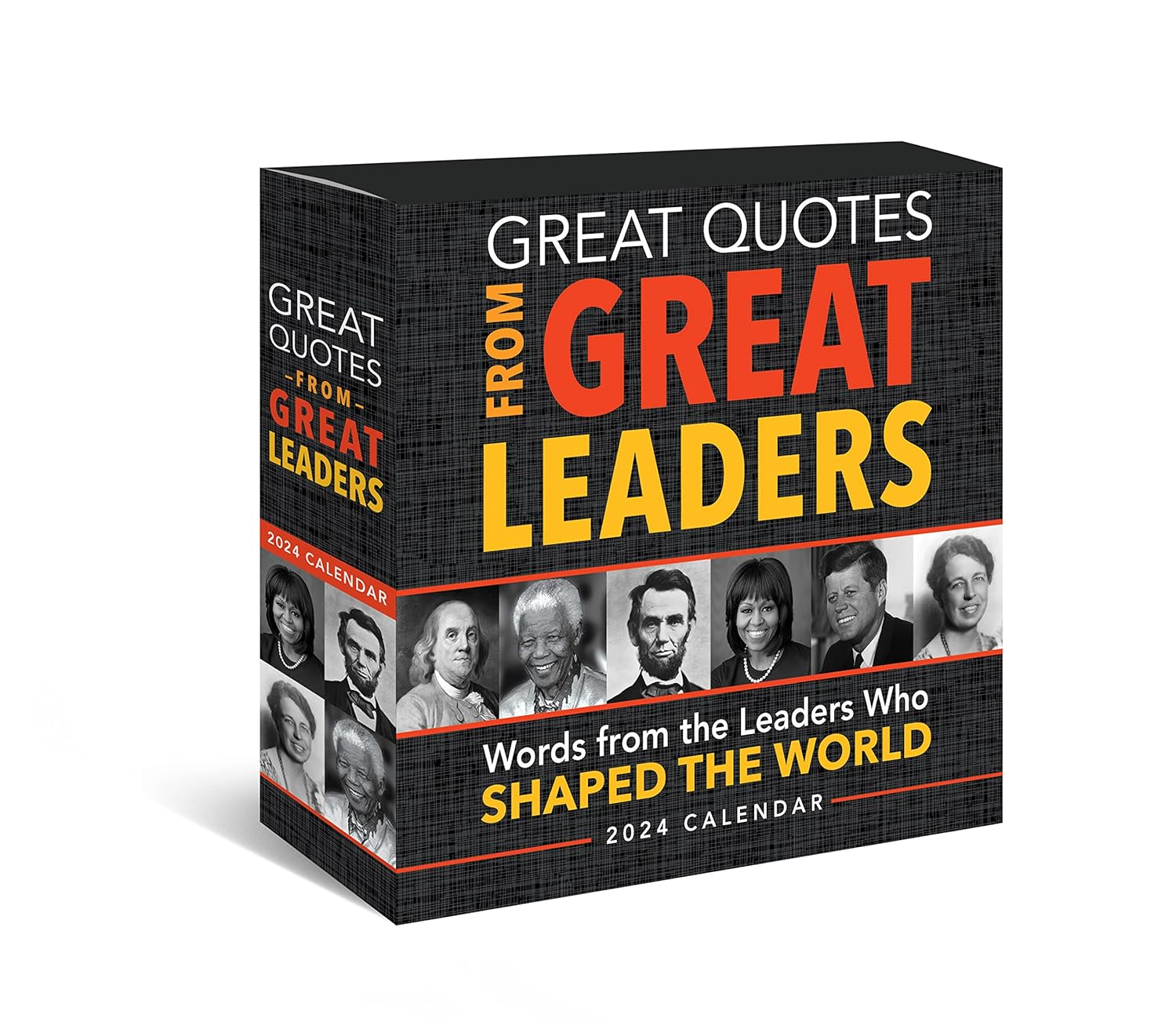 2024 Great Quotes from Great Leaders Boxed Calendar image number 2