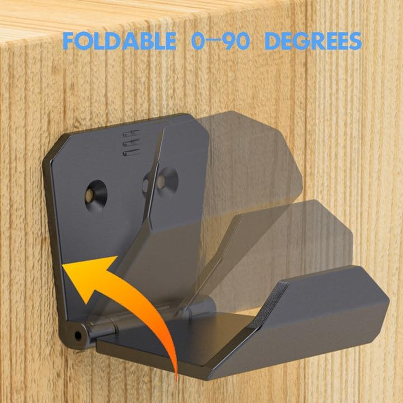 Controller Wall Mount Holder for PS5 Pro/Slim Controller, for Switch Controller,Strong Adhesive/Screw Controller Holder Headphone Stand,Headset Hanger Hook for Universal Controller and Headset-6 Pack image number 1