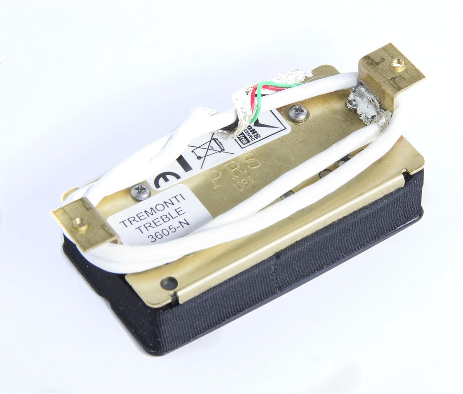 PRS Guitars Tremonti Treble Pickup Nickel Posts Uncovered (ACC-3056), Black image number 1