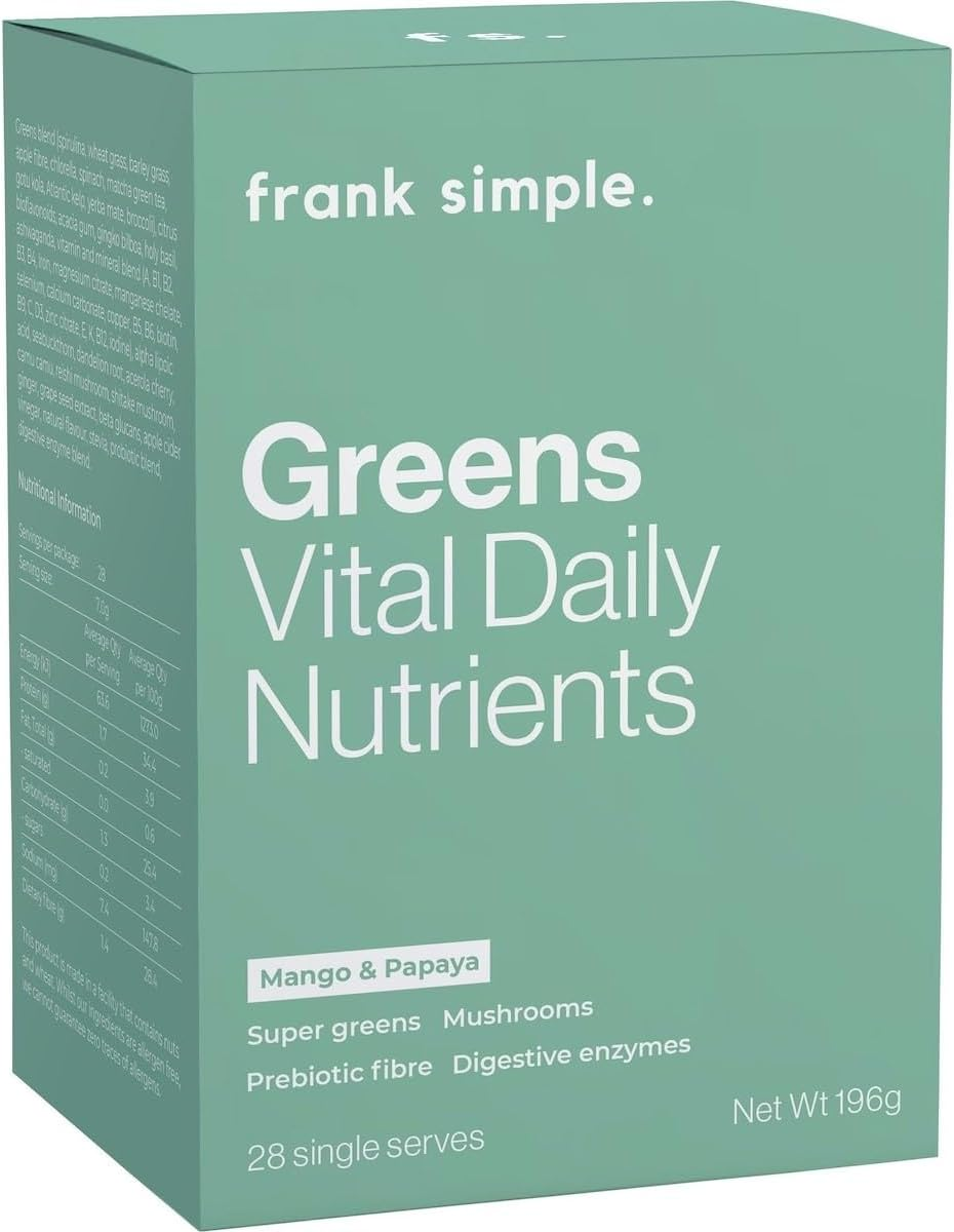 Frank Simple Greens Vital Daily Nutrients 28 Sachets image number 3