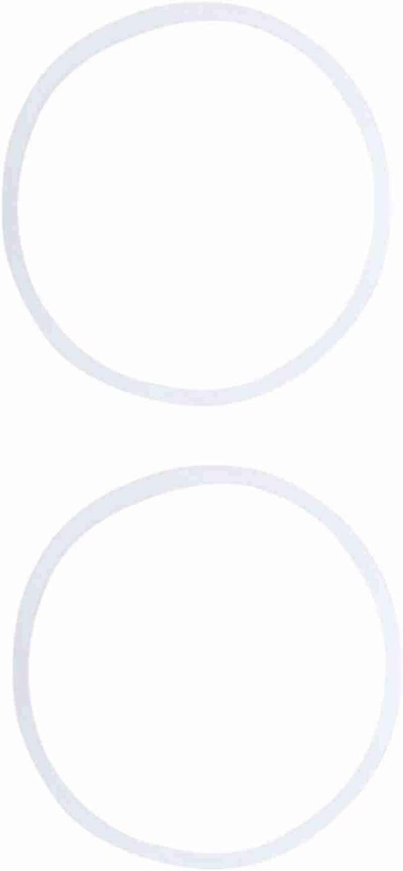 Replacement Rubber Seal Ring for 600W Juicer, Non-Flexible Seals for Extractor Blades, Silicone Material, 2 Pieces image number 3