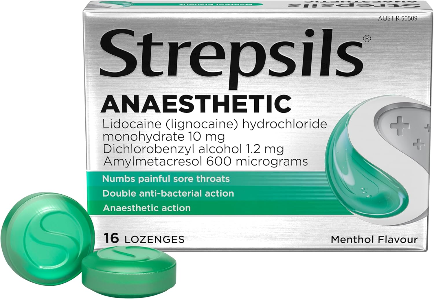 Strepsils plus Anaesthetic Sore Throat Numbing Pain Relief Lozenges (16 Pack) (8049626) image number 6