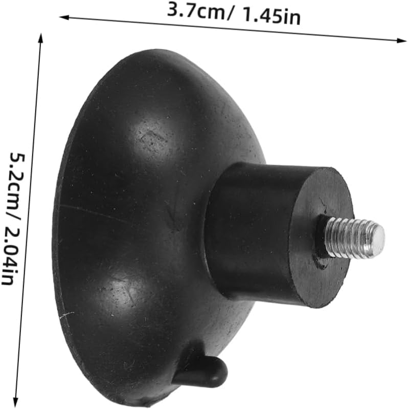 Sosoport 4Pcs Furniture Leveler: Rubber Screw on Furniture Glide Leveling - Adjustable Leveling Feet Screws in Threaded Feet Levelers for Table Chair Legs image number 4