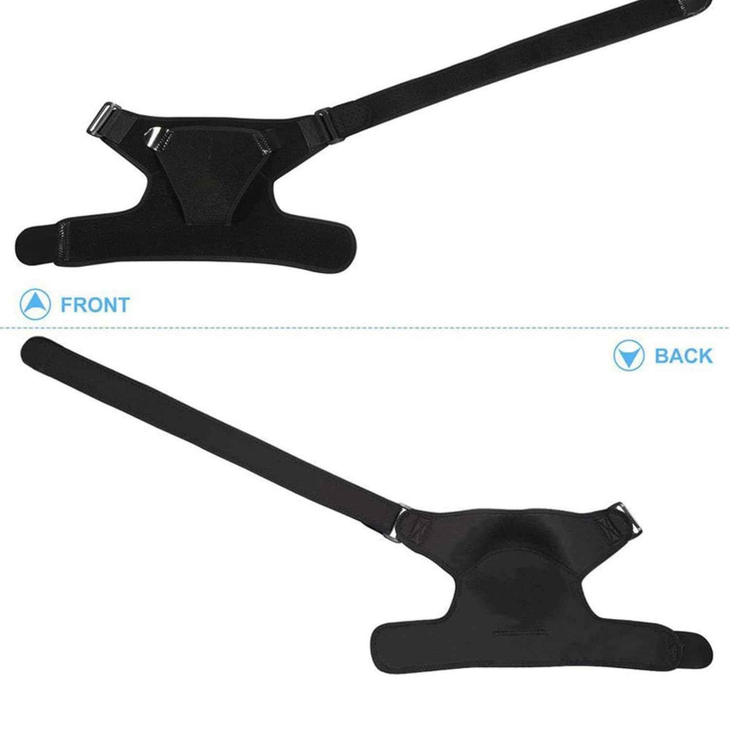 Adjustable Shoulder Brace with Ice Pocket - Compression Support for Pain Relief, Shoulder Stability, and Posture Correction image number 3