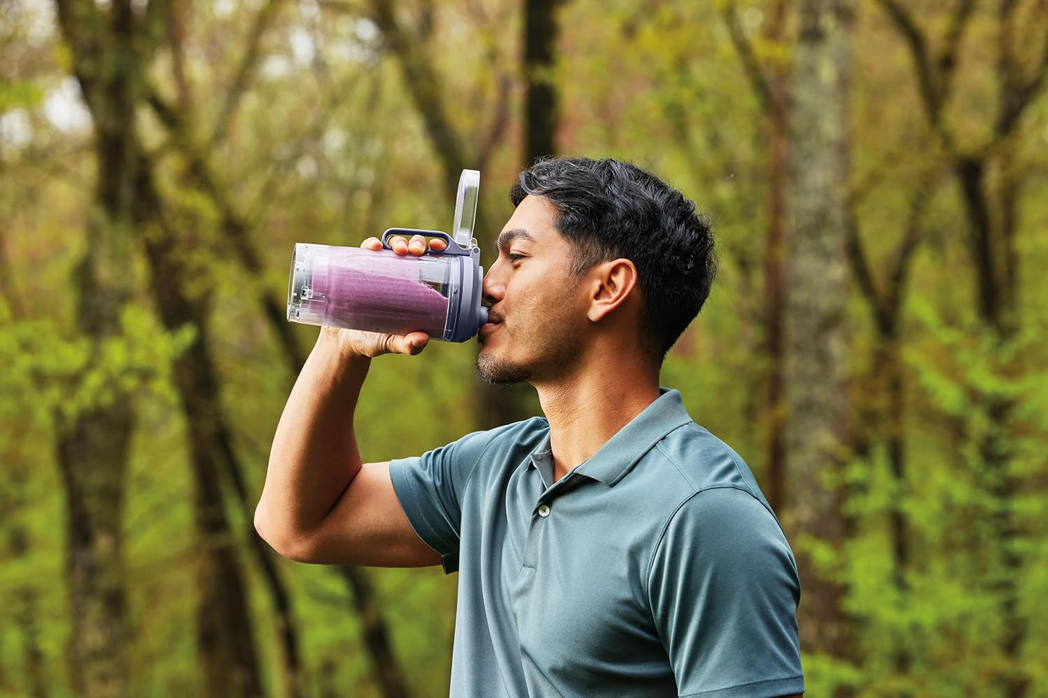 Ninja Blast Max Cordless Portable Blender, Lavender image number 2