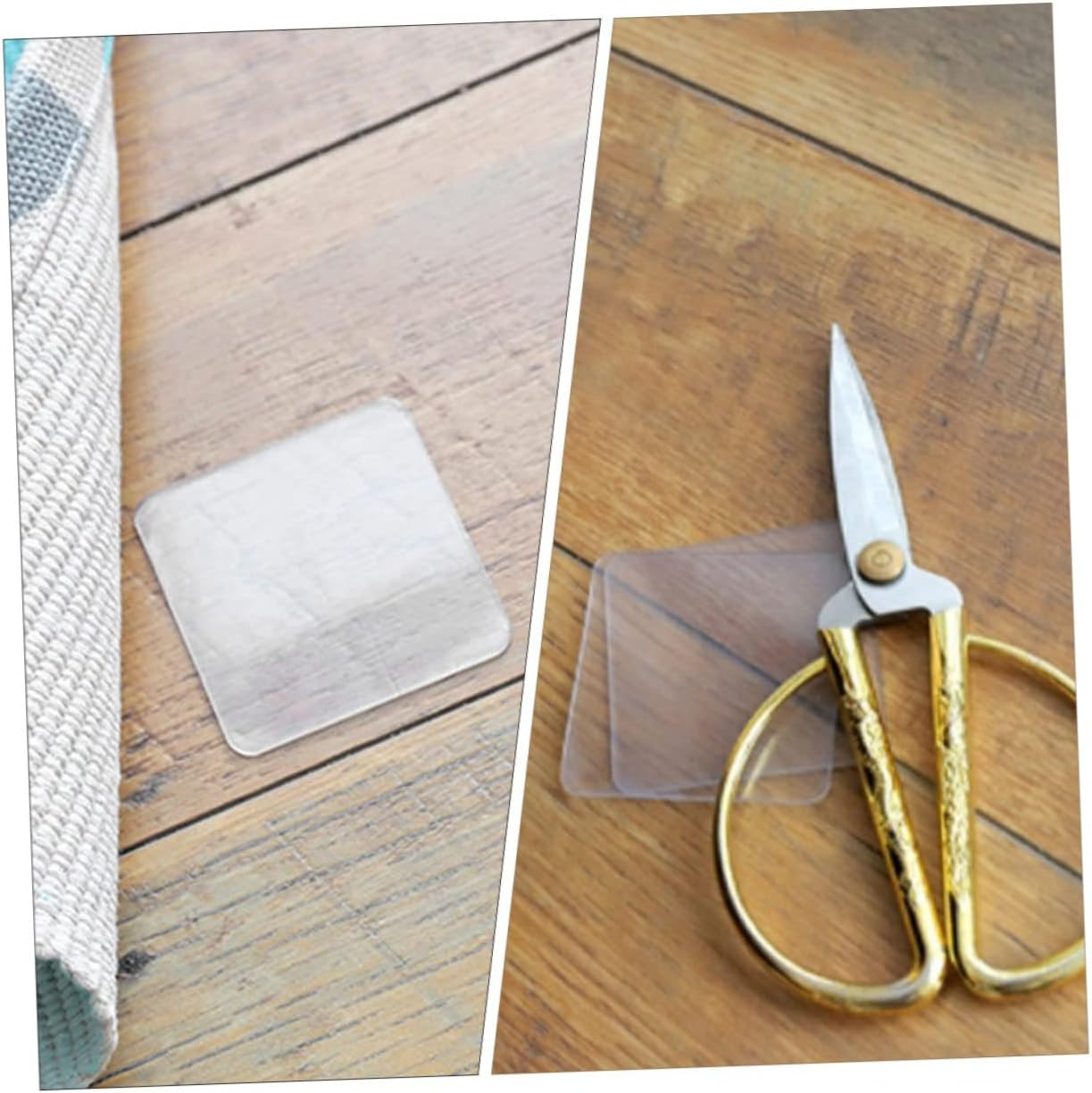 TEHAUX 20Pcs Double Sided Adhesive Pad Gel Sticker Tape Double-Sided Tape Narrow Easy to Remove image number 1