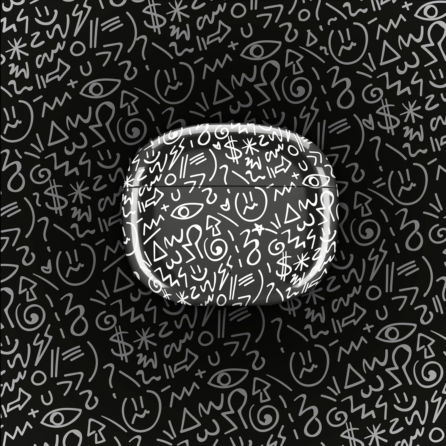 Music Sound - Fancy Bluetooth TWS Headphones - In-Ear Design - Wireless - Charging Case - Microphone - Playback Time up to 25 Hours - Many Colours and Patterns Available image number 5