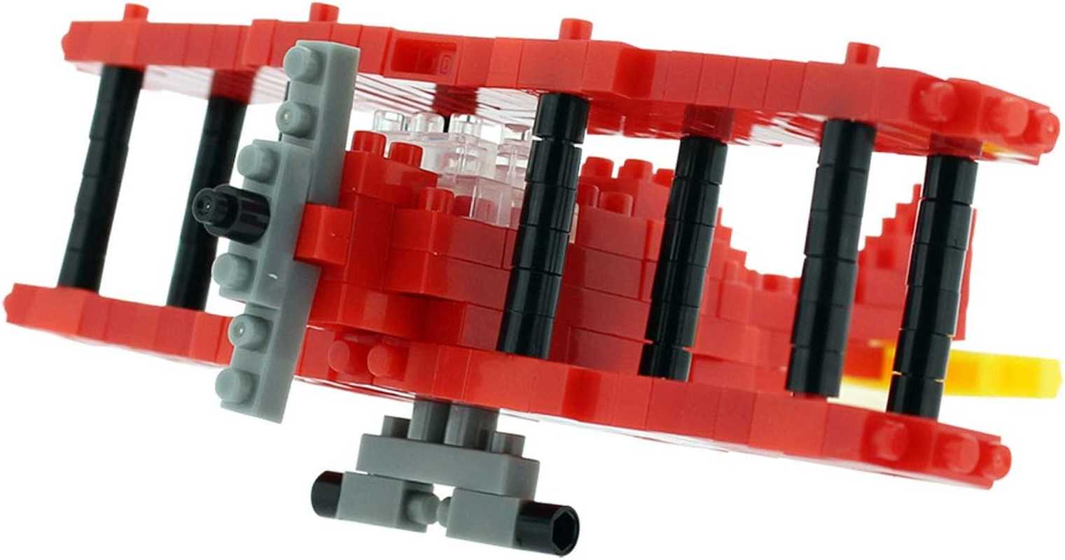 Idena 40141 Postcard Double Decker with a 3D Model Building Set with 214 Original Brixies Mini Building Blocks, Difficulty Level 1, Greeting Card or Children and Adults image number 3