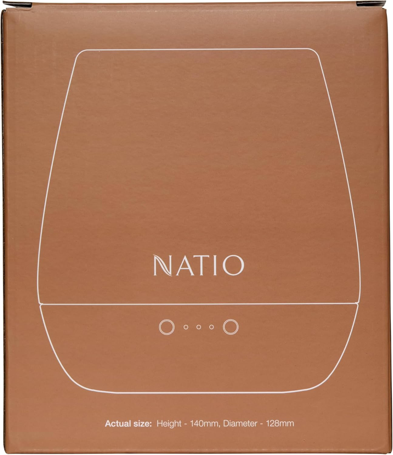 Natio Australia Ambient Essential Oil Diffuser - Deluxe Aromatherapy Diffuser - Quiet Whisper, Cool to the Touch & Ultrasonic Cool Mist image number 1