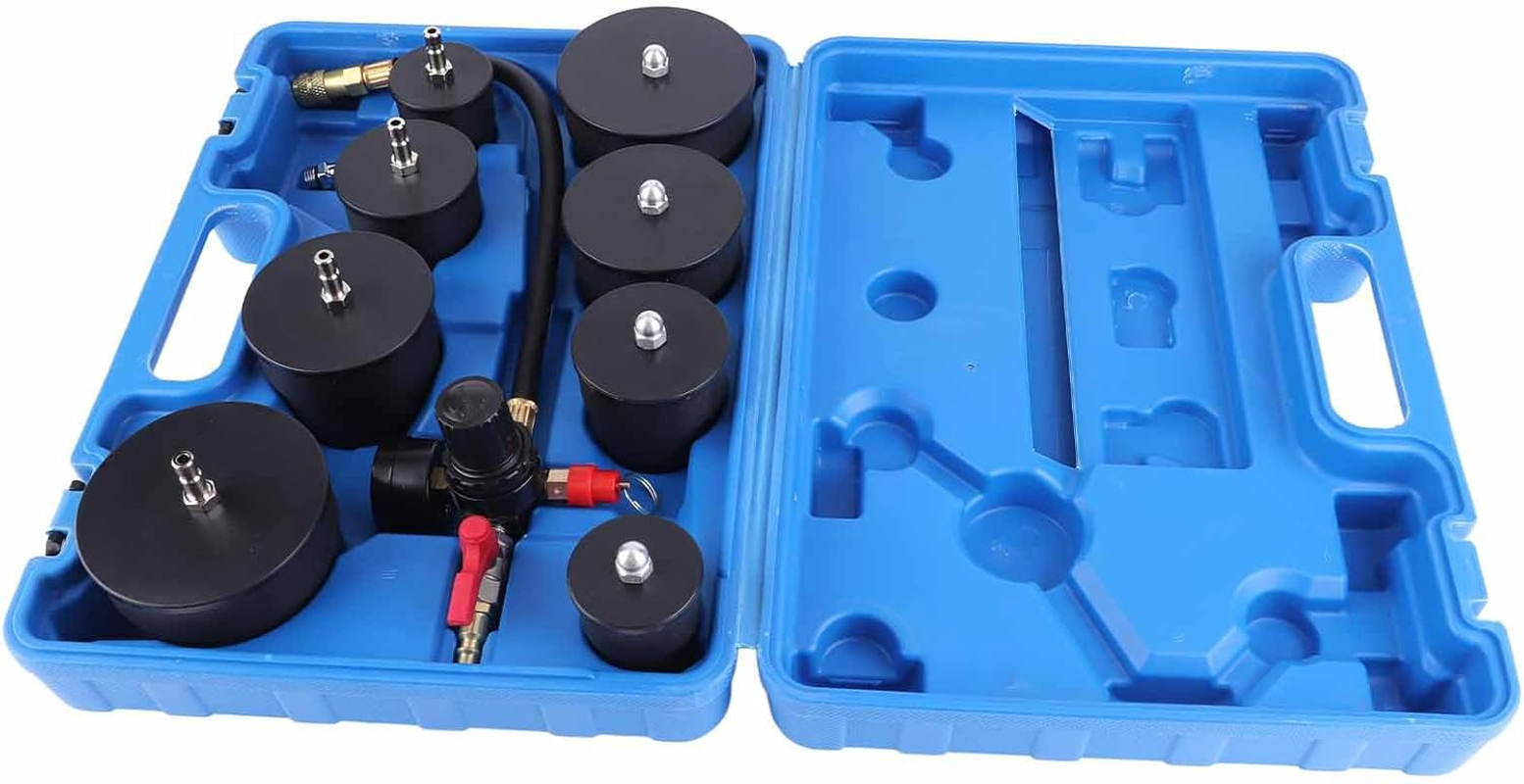 TOPINCN Turbo System Leakage Tester Turbo Air Pressure Leakage Tester Kit Turbocharger Boost Leak with Pressure Gauge for Precision Measurement image number 5