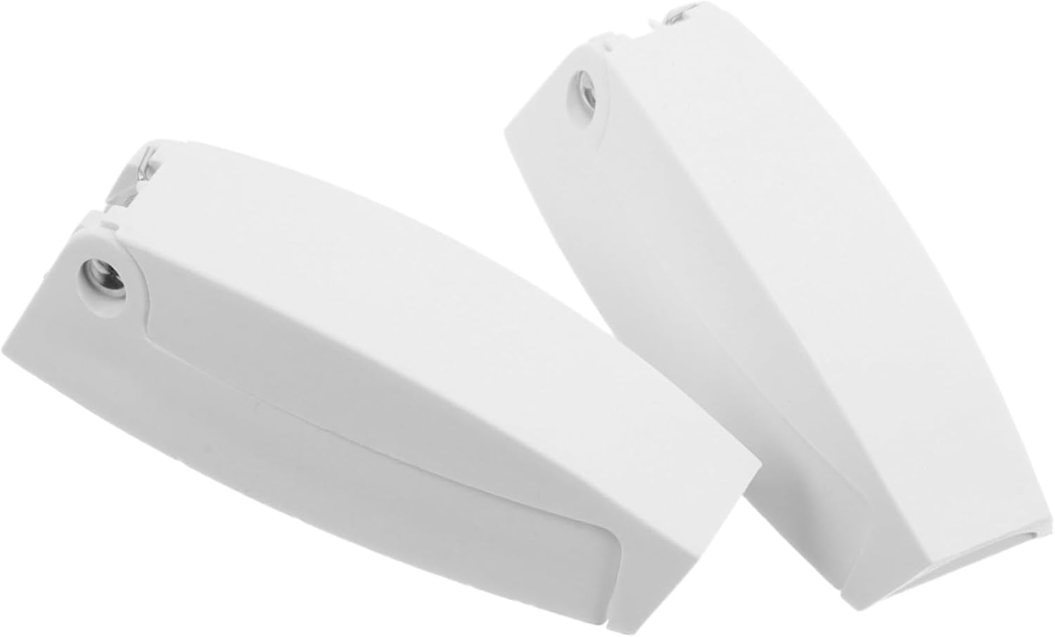 2Pcs White Rv Door Retainer Clips Foldable Space-Saving Camper Door Holder with Precision Locking for Trailer Motorhome Marinegrade image number 5