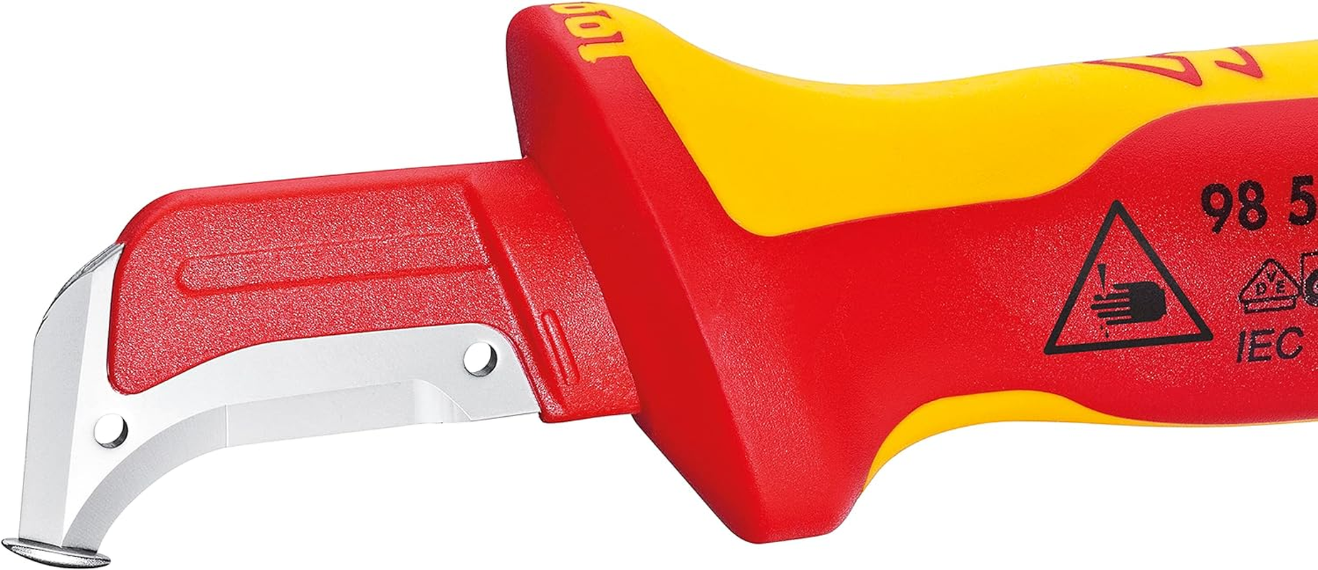 Knipex 98 55 Stripping Knife with Guide Shoe