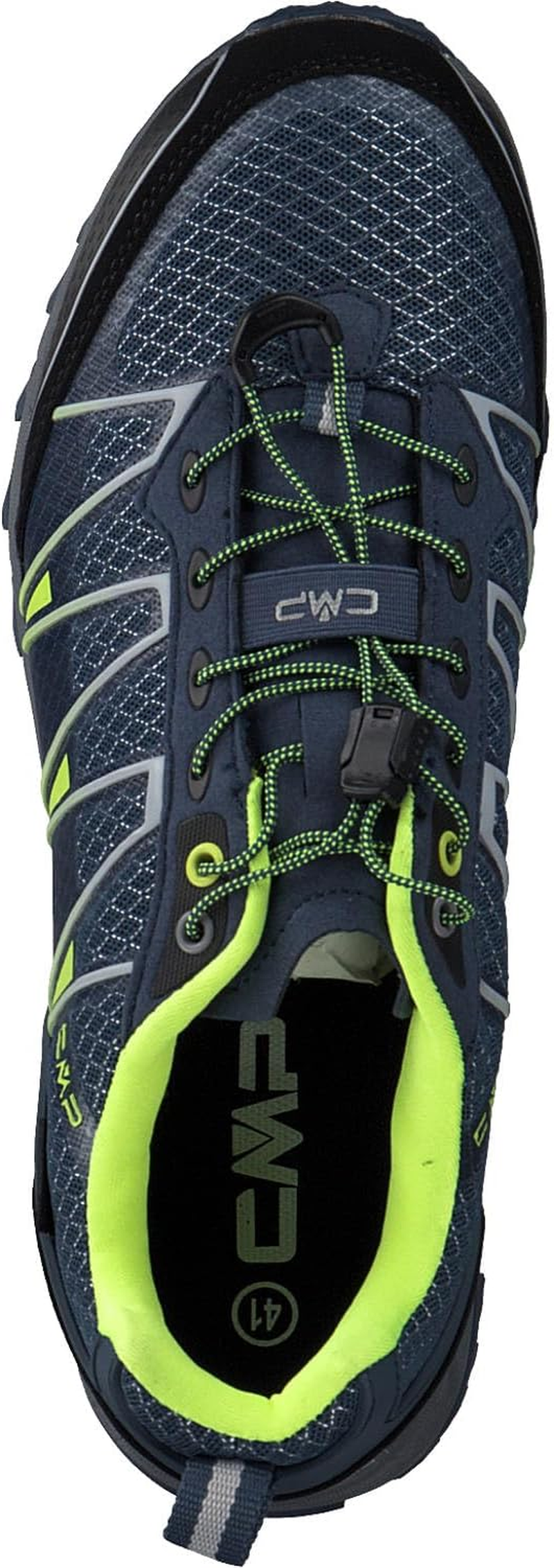 CMP Men'S Atlastrail Running Shoes, Blue Ink Yellow Fluo, 9 US image number 1