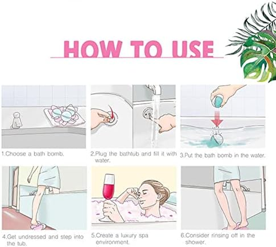 Bath Ball 5Pcs 20G Bubble Small Bath Bombs Stress Relief Moisturizing SPA Shower Cleaner Bath Ball Toy image number 1